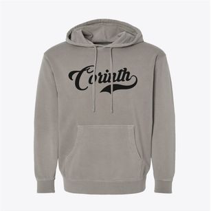 Corinth Maine Vintage Team Pigment-Dyed Hoodie