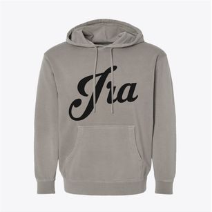 Ira New York Vintage Team Pigment-Dyed Hoodie