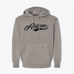 Abilene Texas Vintage Team Pigment-Dyed Hoodie