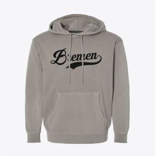 Bremen Maine Vintage Team Pigment-Dyed Hoodie