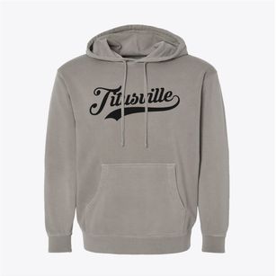 Titusville New York Vintage Team Pigment-Dyed Hoodie