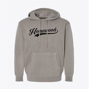 Homewood Illinois Vintage Team Pigment-Dyed Hoodie