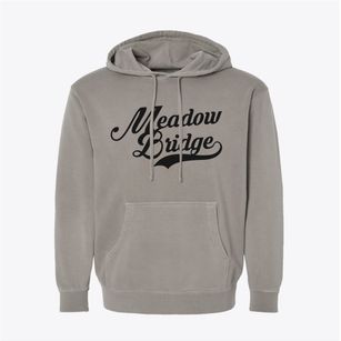 Meadow Bridge West Virginia Vintage Team Pigment-Dyed Hoodie