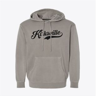Kirksville Missouri Vintage Team Pigment-Dyed Hoodie