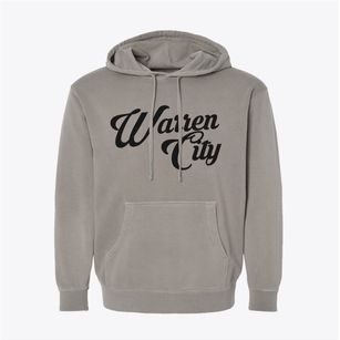 Warren City Texas Vintage Team Pigment-Dyed Hoodie