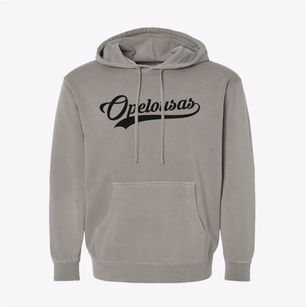 Opelousas Louisiana Vintage Team Pigment-Dyed Hoodie