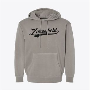Zanesfield Ohio Vintage Team Pigment-Dyed Hoodie