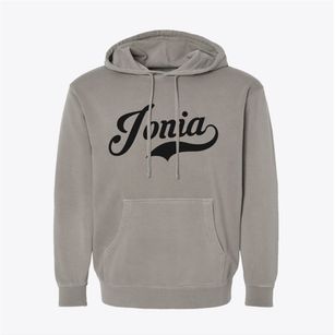 Ionia Missouri Vintage Team Pigment-Dyed Hoodie