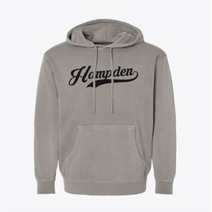 Hampden Maine Vintage Team Pigment-Dyed Hoodie
