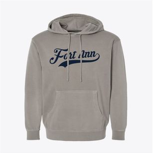 Fort Ann New York Vintage Team Pigment-Dyed Hoodie