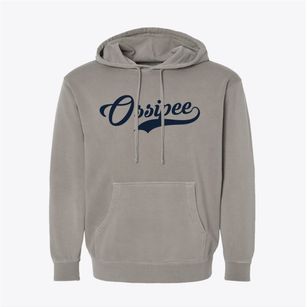 Ossipee New Hampshire Vintage Team Pigment-Dyed Hoodie