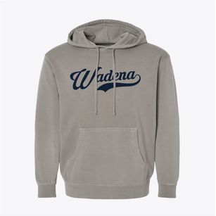 Wadena Minnesota Vintage Team Pigment-Dyed Hoodie