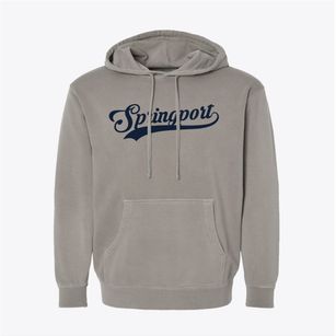Springport New York Vintage Team Pigment-Dyed Hoodie