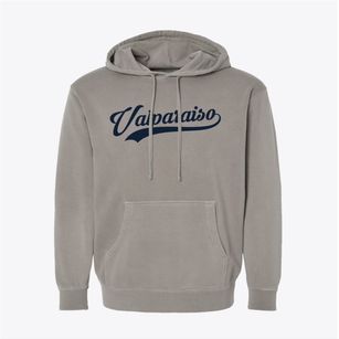 Valparaiso Indiana Vintage Team Pigment-Dyed Hoodie