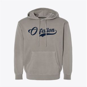 O'fallon Illinois Vintage Team Pigment-Dyed Hoodie