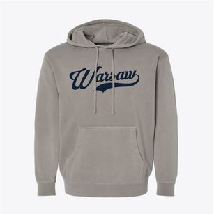 Warsaw Ohio Vintage Team Pigment-Dyed Hoodie