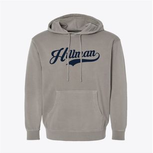 Hillman Michigan Vintage Team Pigment-Dyed Hoodie