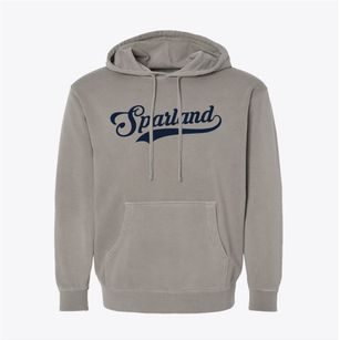 Sparland Illinois Vintage Team Pigment-Dyed Hoodie