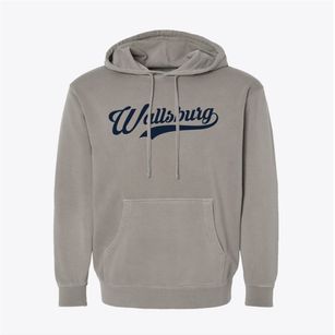 Wallsburg Utah Vintage Team Pigment-Dyed Hoodie