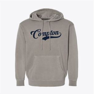 Compton Illinois Vintage Team Pigment-Dyed Hoodie