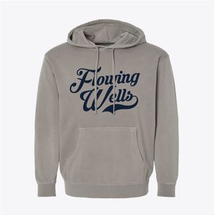 Flowing Wells Arizona Vintage Team Pigment-Dyed Hoodie