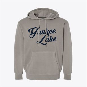 Yankee Lake Ohio Vintage Team Pigment-Dyed Hoodie