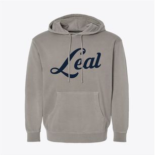 Leal North Dakota Vintage Team Pigment-Dyed Hoodie