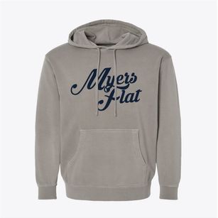 Myers Flat California Vintage Team Pigment-Dyed Hoodie