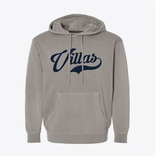 Villas New Jersey Vintage Team Pigment-Dyed Hoodie