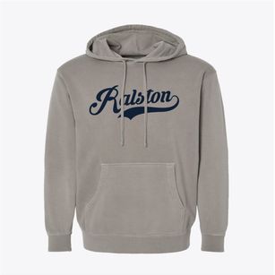 Ralston Nebraska Vintage Team Pigment-Dyed Hoodie