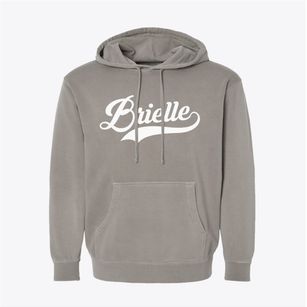 Brielle New Jersey Vintage Team Pigment-Dyed Hoodie