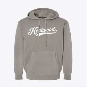 Kentwood Michigan Vintage Team Pigment-Dyed Hoodie