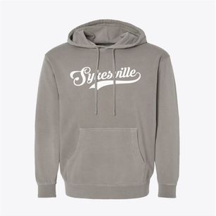 Sykesville Maryland Vintage Team Pigment-Dyed Hoodie