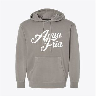Agua Fria New Mexico Vintage Team Pigment-Dyed Hoodie