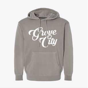 Grove City Ohio Vintage Team Pigment-Dyed Hoodie