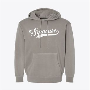 Syracuse Kansas Vintage Team Pigment-Dyed Hoodie