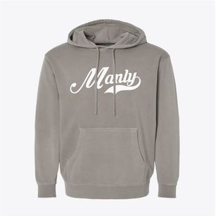 Manly Iowa Vintage Team Pigment-Dyed Hoodie