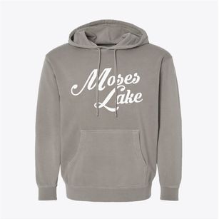 Moses Lake Washington Vintage Team Pigment-Dyed Hoodie