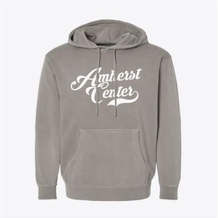 Amherst Center Massachusetts Vintage Team Pigment-Dyed Hoodie