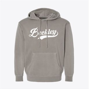 Beckley West Virginia Vintage Team Pigment-Dyed Hoodie