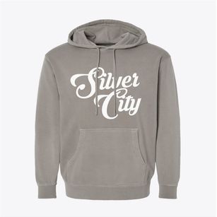 Silver City Iowa Vintage Team Pigment-Dyed Hoodie