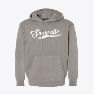 Snowville Utah Vintage Team Pigment-Dyed Hoodie