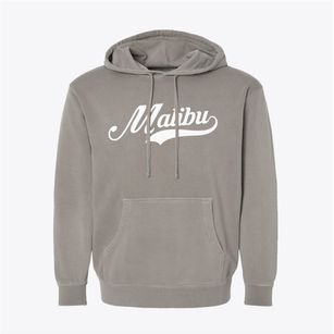 Malibu California Vintage Team Pigment-Dyed Hoodie