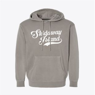 Skidaway Island Georgia Vintage Team Pigment-Dyed Hoodie