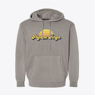 Pigeon Forge Tennessee Sublime Sunset Pigment-Dyed Hoodie