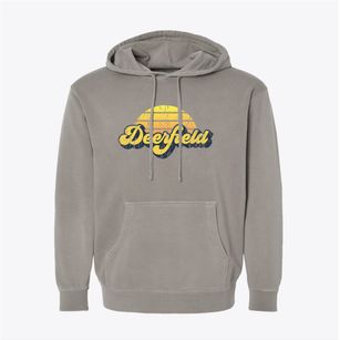 Deerfield New Hampshire Sublime Sunset Pigment-Dyed Hoodie