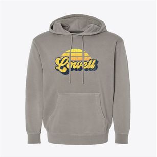 Lowell Michigan Sublime Sunset Pigment-Dyed Hoodie