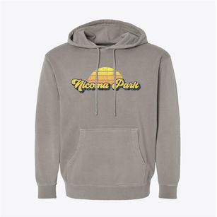Nicoma Park Oklahoma Sublime Sunset Pigment-Dyed Hoodie