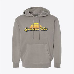 Jamestown West New York Sublime Sunset Pigment-Dyed Hoodie