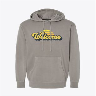 Welcome Minnesota Sublime Sunset Pigment-Dyed Hoodie